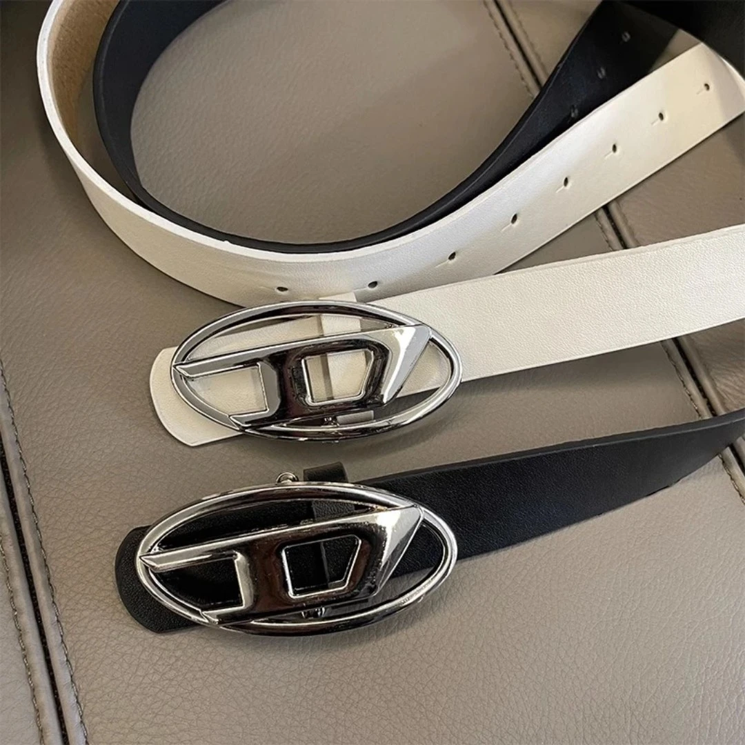 【搭配万金油】ins百搭美式个性金属腰带字母辣妹皮带