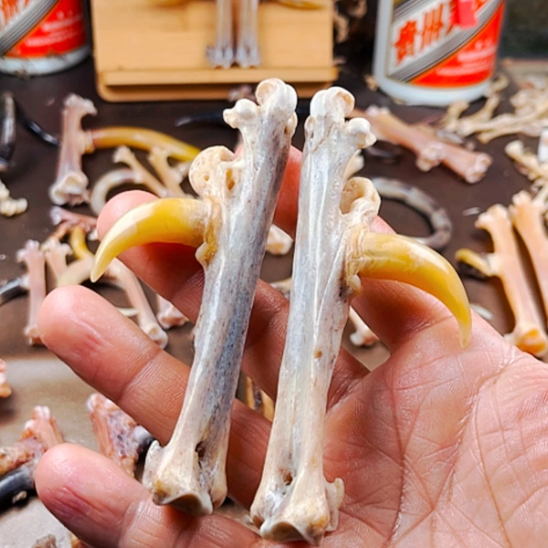 【闪购商品】随*创意文玩鸡爪骨一对