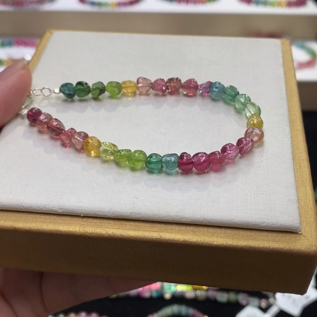 【闪购商品】碧玺手串未镶嵌两天看货期