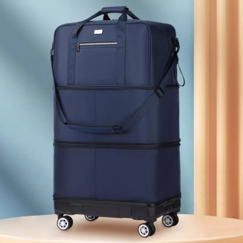 爱路易158航空托运包出国留学搬家万向轮行李包可伸缩搬家行李袋