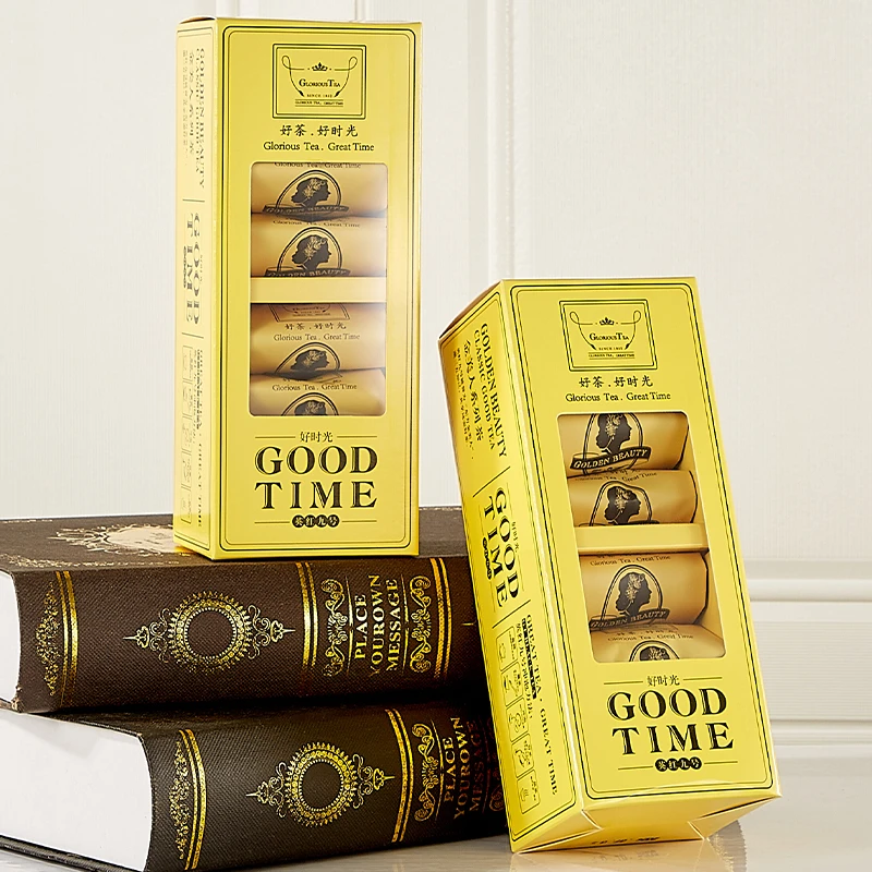 伴手礼装 英红九号英德红茶茶叶5克*6袋1盒 广东特产