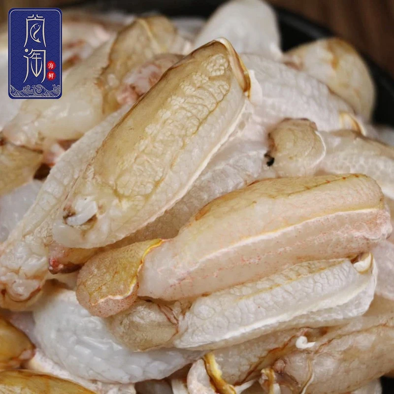 正宗新鲜手工纯蟹脚肉野生手剥无添加梭子蟹蟹腿蟹钳美食火锅食材