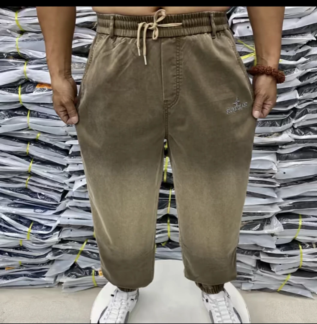 1085款束脚水洗哈伦老爹裤