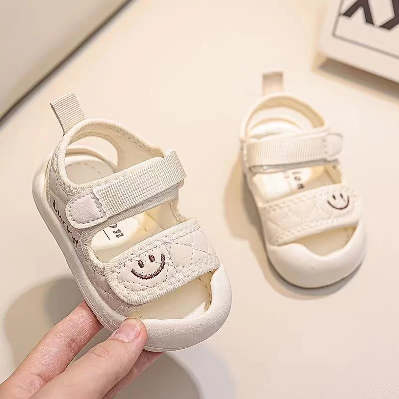 男女宝宝凉鞋婴幼儿童学步鞋子夏季1到2岁3软底防滑包头小童潮款0