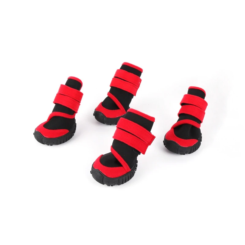 宠物鞋透气加宽舒适狗鞋四季皆穿条纹宠物狗狗鞋舒适透气狗狗鞋