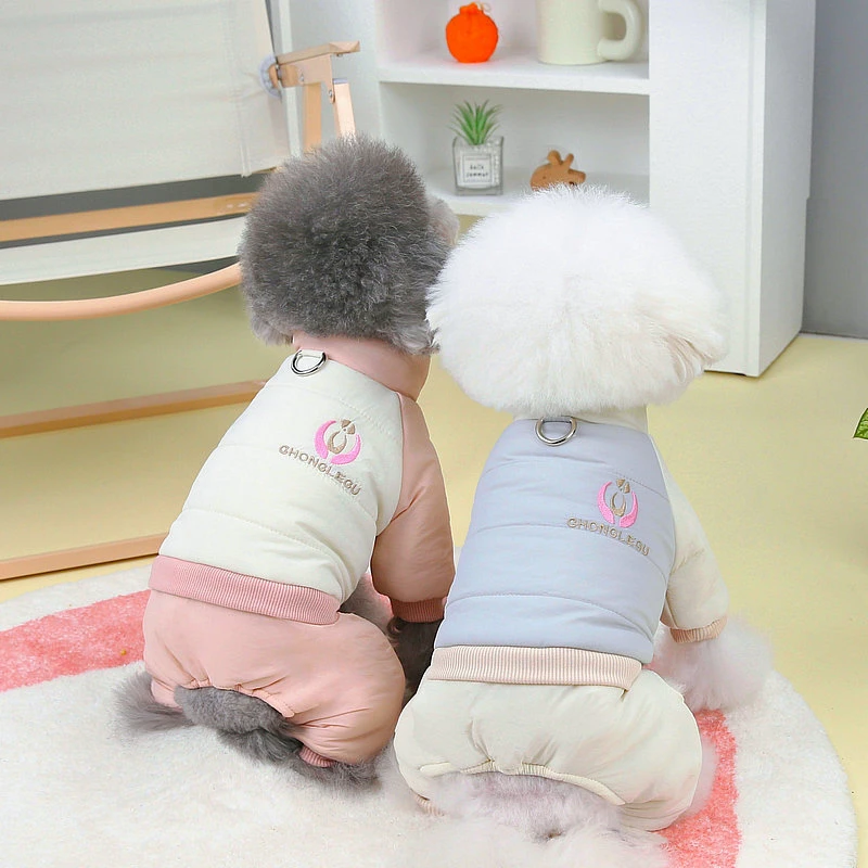 宠物服装秋冬棉袄仿风雪贵宾泰迪比熊狗狗衣服23