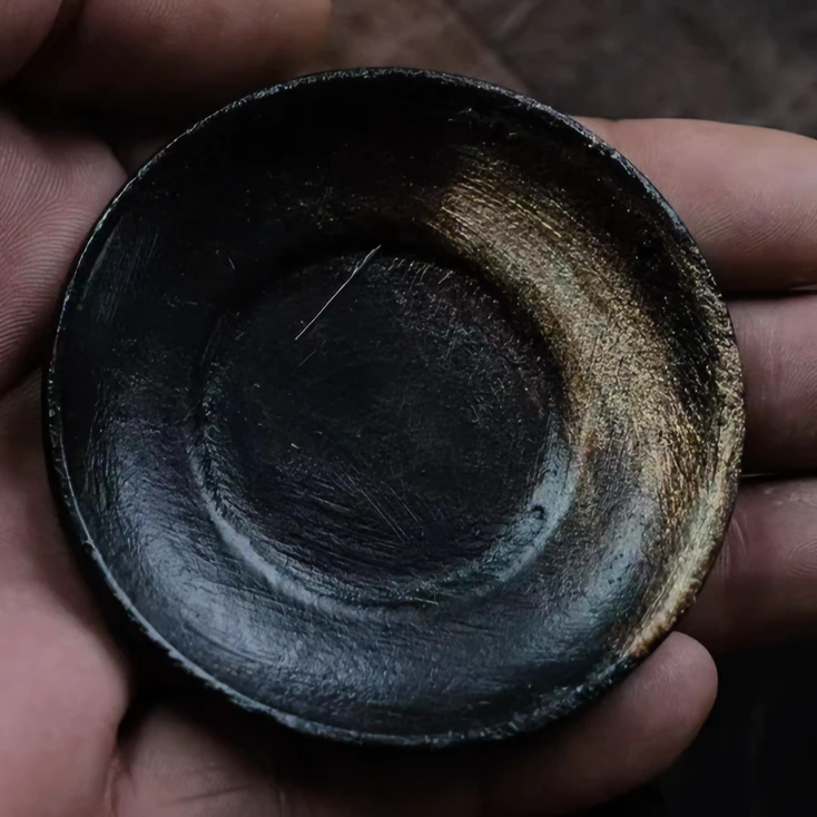 观一优选 | 溪元茶事全手工·木漆器杯垫—直径7cm主人杯垫