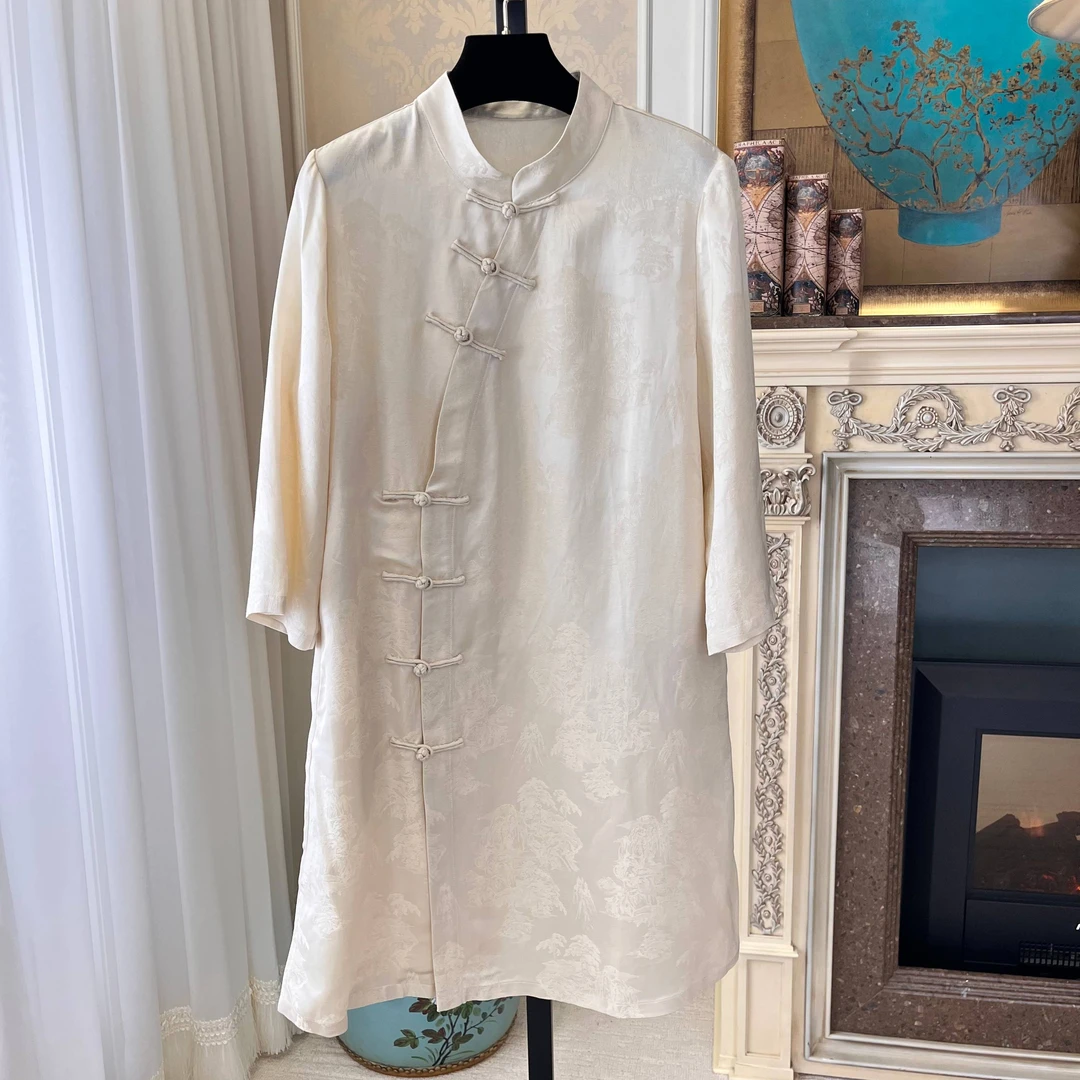 002222新中式国风上衣连衣裙中国风时尚百搭气质（28）