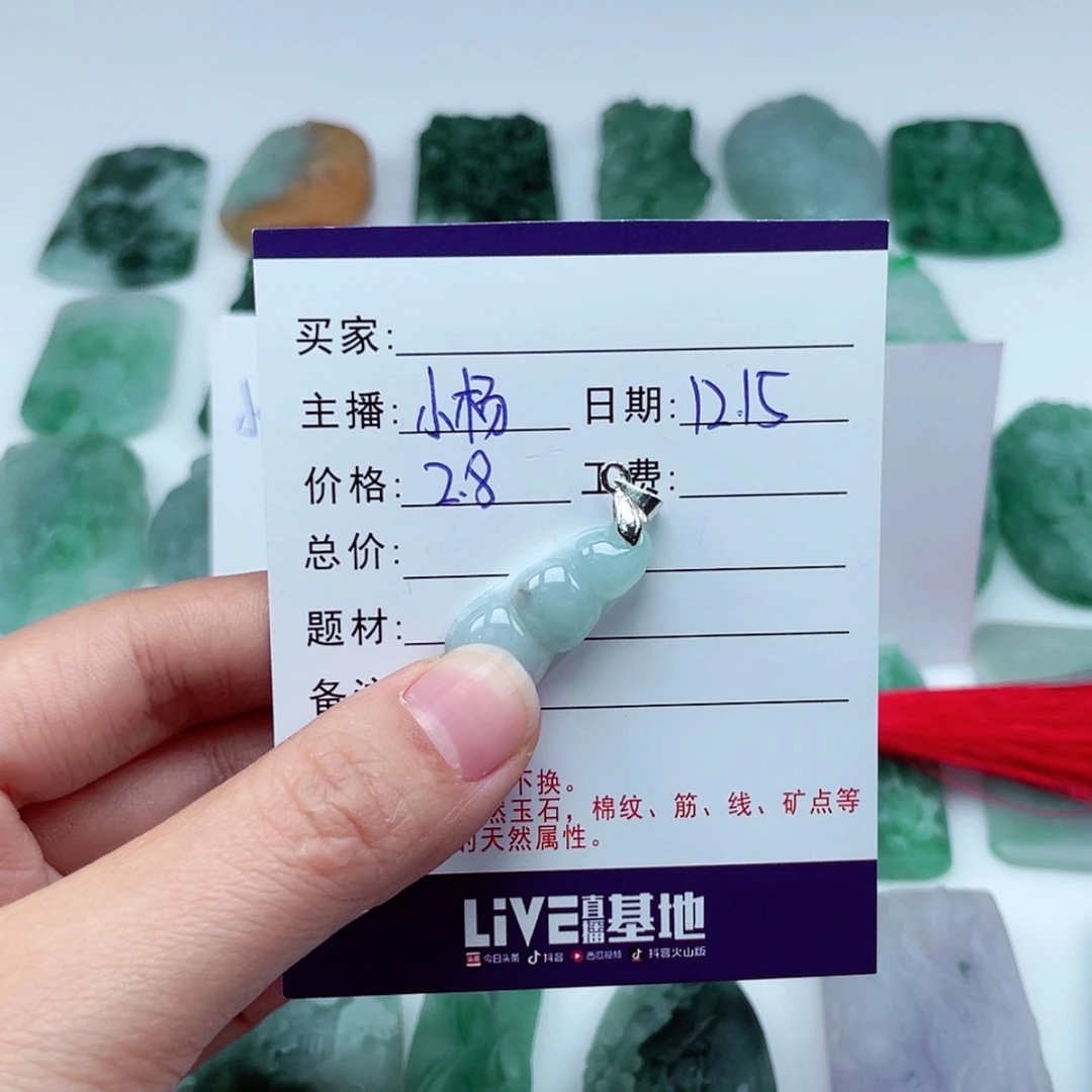 【闪购商品】翡翠颈饰未镶嵌