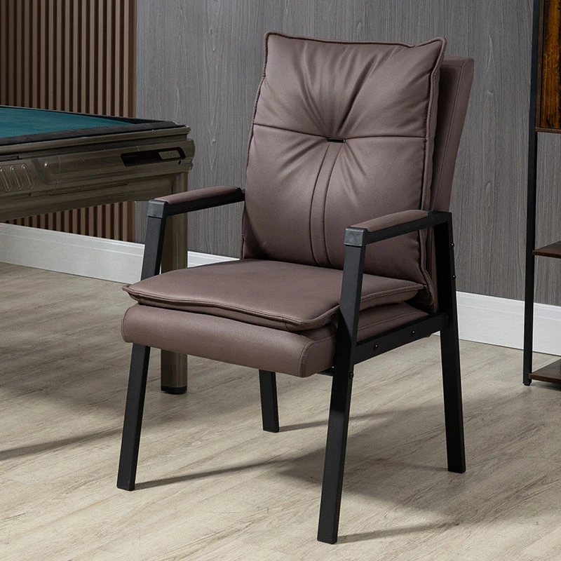 【小扬哥推荐】棋牌室麻将馆专用椅子家用加高椅靠背四腿椅办公会