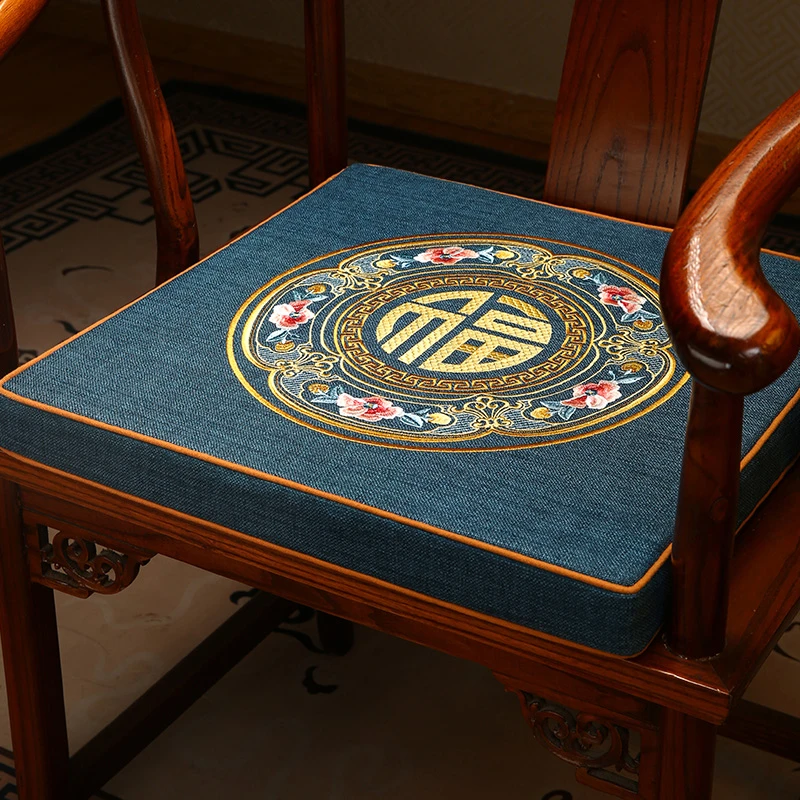 椰棕坐垫中式红木椅子垫加厚棕榈沙发垫茶椅垫圈椅太师椅座垫定制