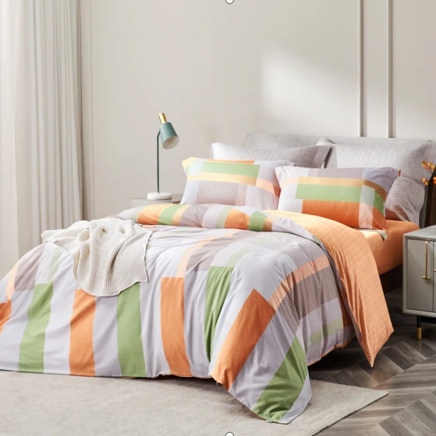 【正品】恐龙 孤品福利 全棉四件套 单人床品 柔软舒适 兰诺 1727