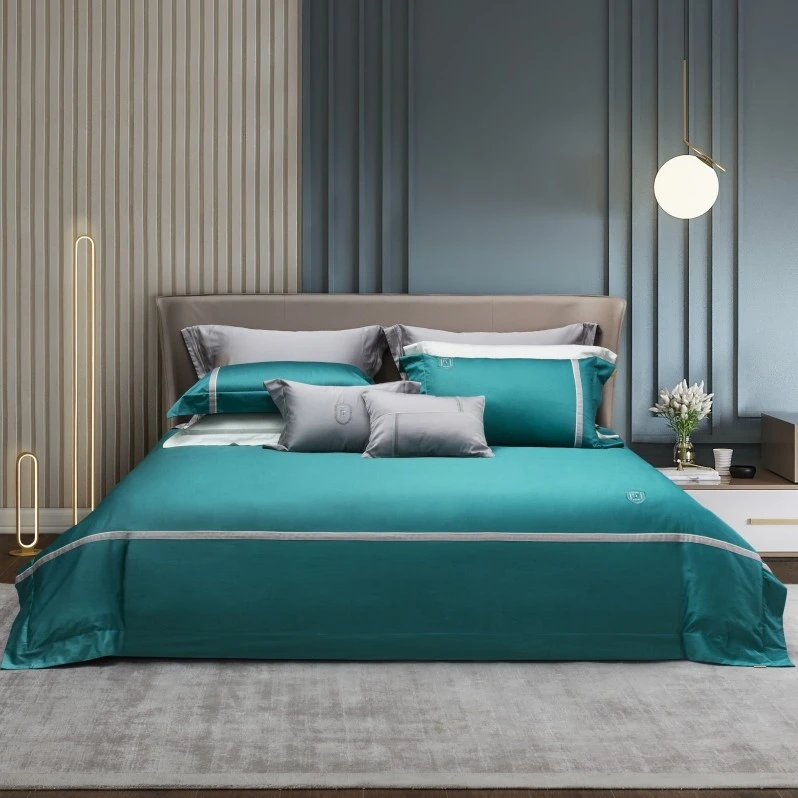 【任总严选】恐龙 全棉高支 欧式简约精致素雅 床品套件1885-4 墨拉