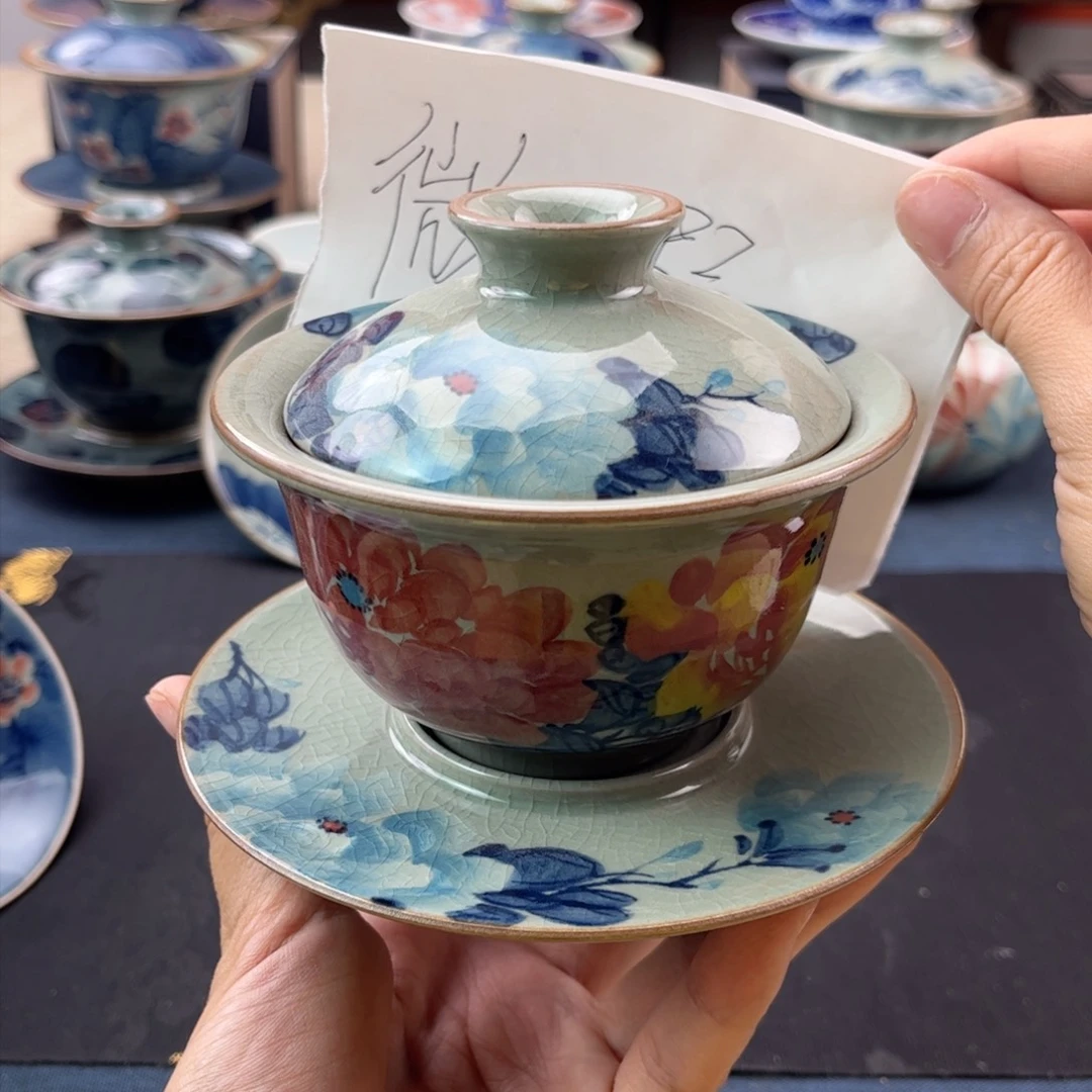 杯景德镇手工手绘茶具