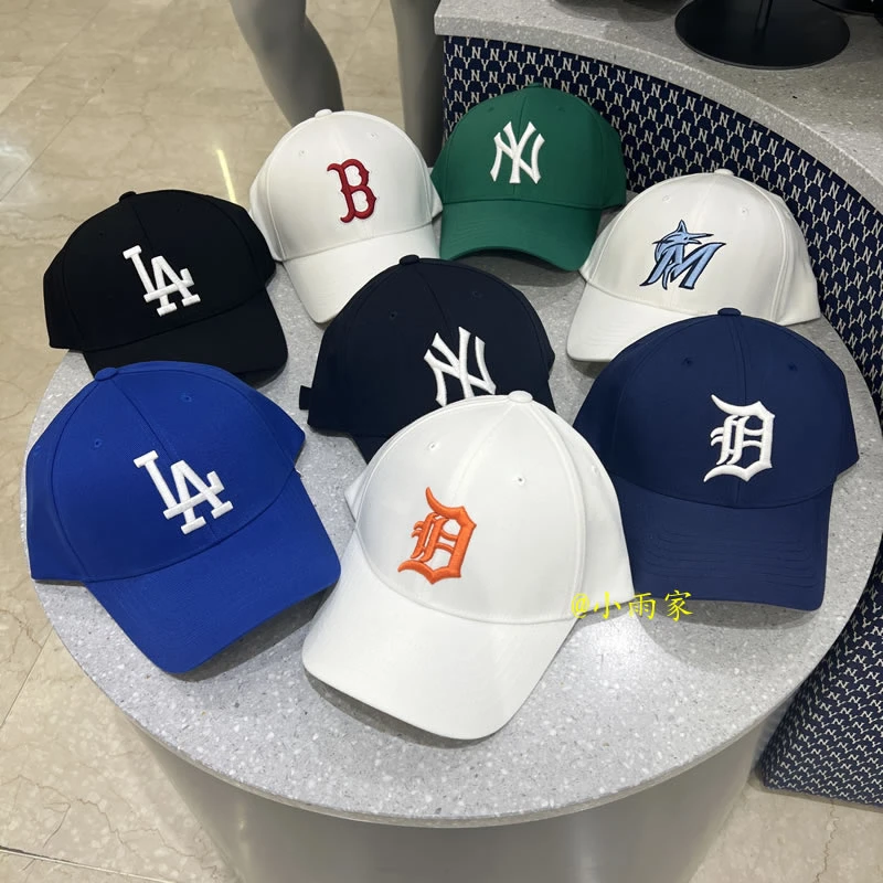 正品MLB棒球帽刺绣新款夏季防晒休闲男女通用可调节鸭舌帽CP080