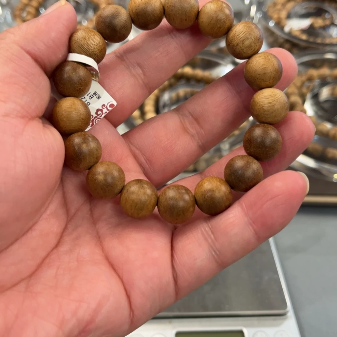 沉香手串Y0260顺化土沉1.3