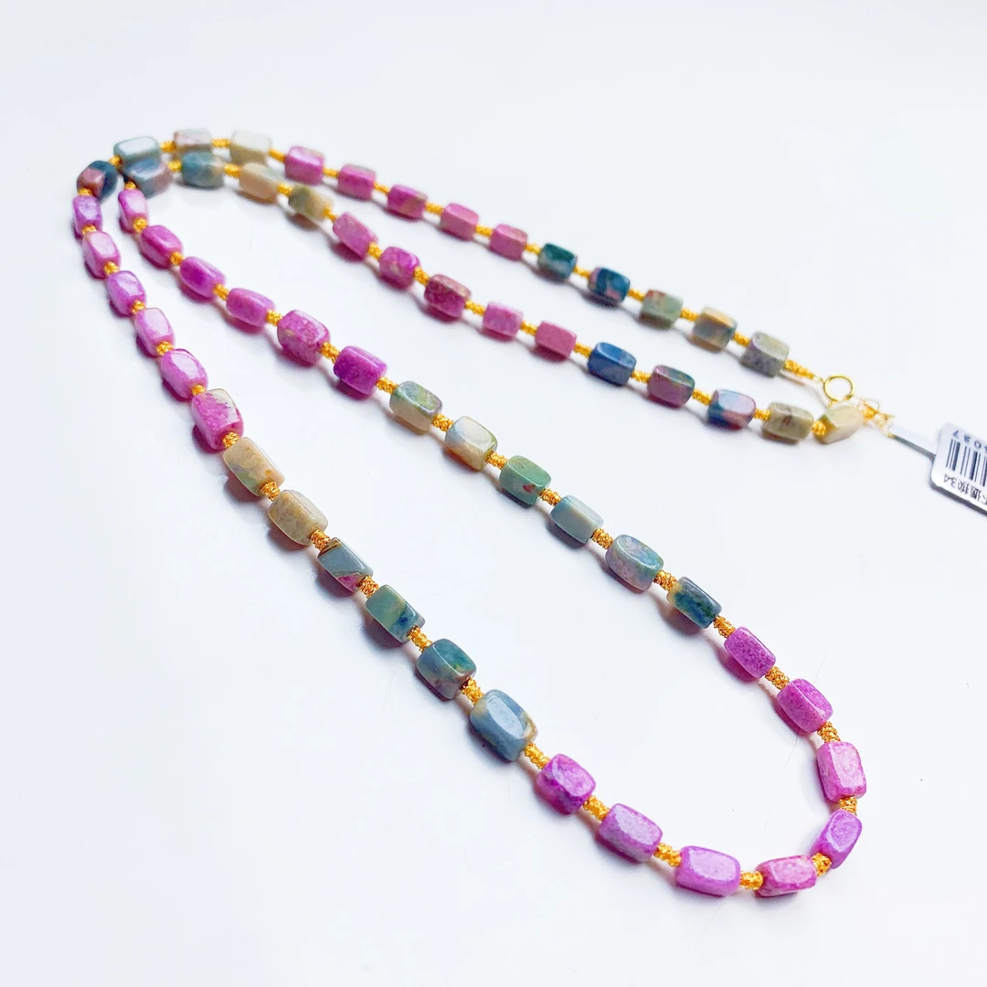 匡氏甄选 舒俱来金粉世家春带彩彩虹项链 Z-HL-A9680（多样性发一