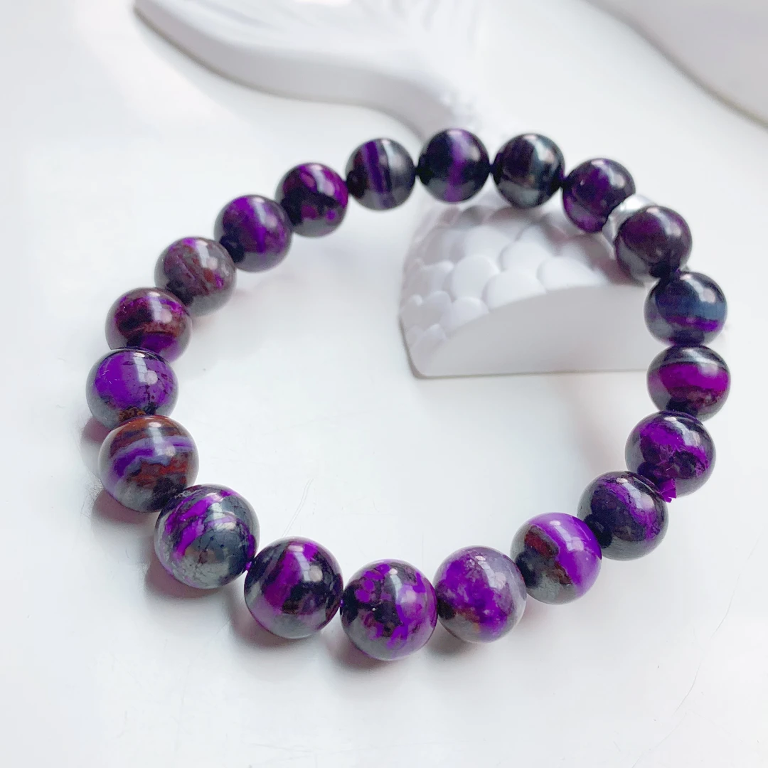 匡氏甄选 舒俱来丝绒一线天手链9mm Z-HL-A8582（多样性发一）