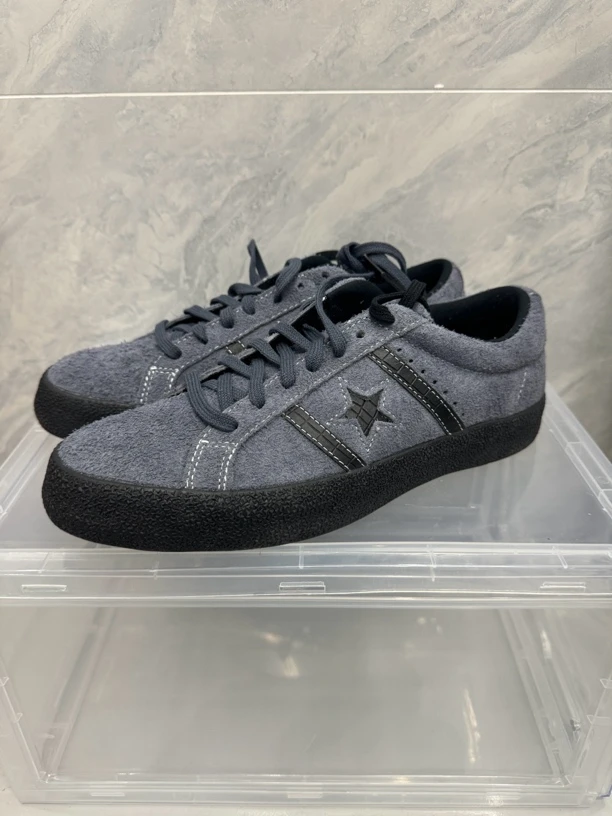 Converse one star Academy 41.5码复古休闲板鞋 男女同款 黑紫
