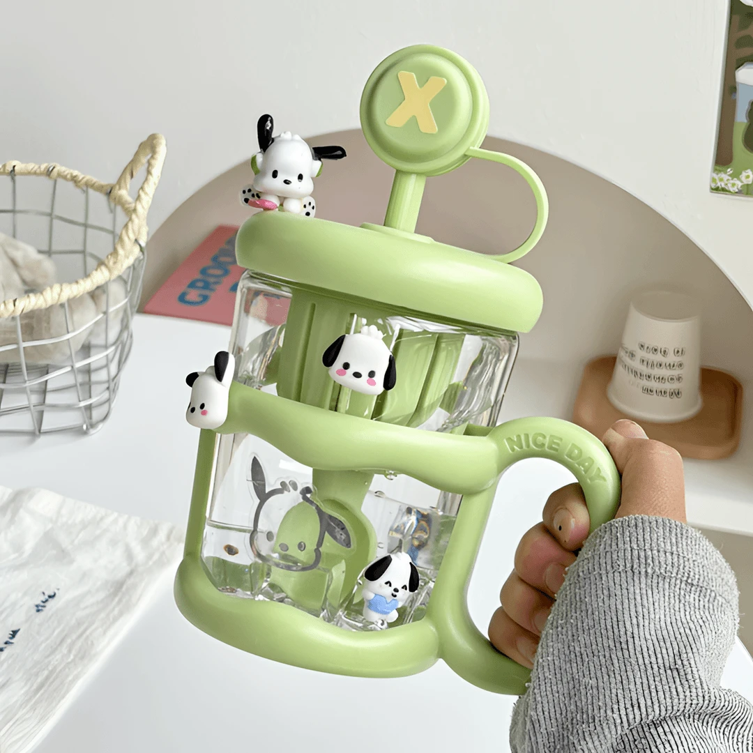 网红爆款吸管杯2025最新款女生高颜值大容量学生喝水杯便携式杯子