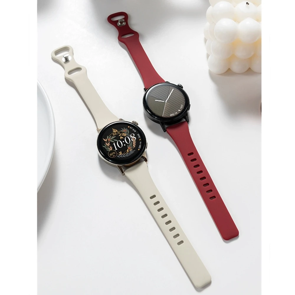 适用华为GT3表带GT2运动2E小蛮腰硅胶watch荣耀Magic2男女GS腕带