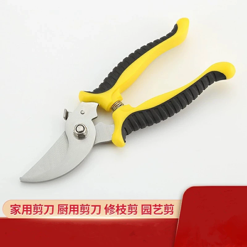 不锈钢树枝修枝摘水果花木园林果树花枝嫁接园艺绿化园艺剪刀