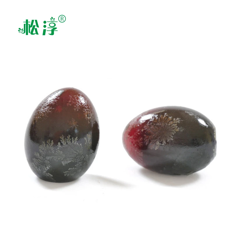 松淳松花蛋10枚600g/700g无铅工艺溏心松花蛋包邮新鲜腌制