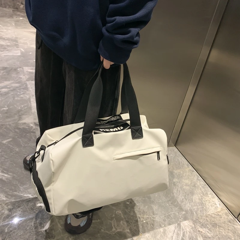 星舵手提短途旅行包女时尚旅游包男街头潮流斜挎大容量旅行包袋