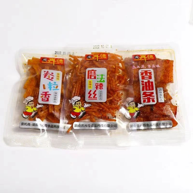周再德香油条粒粒香魔法辣丝小包麻辣辣条80后儿时怀旧小零食批发