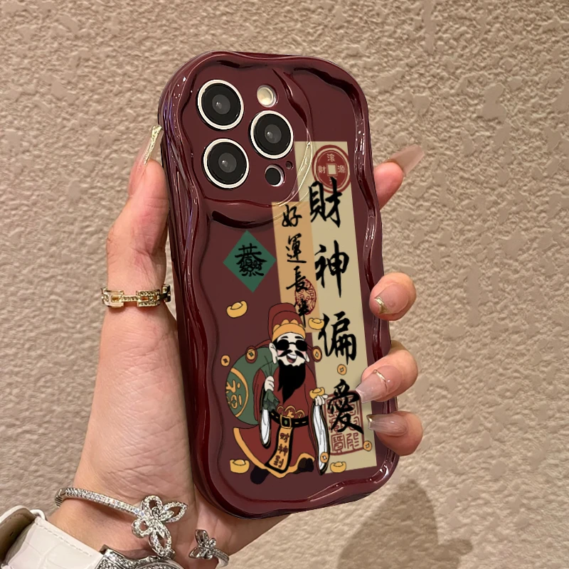 财神偏爱华为p30mate40/50/60荣耀70 80se手机壳nova9 10 11pro