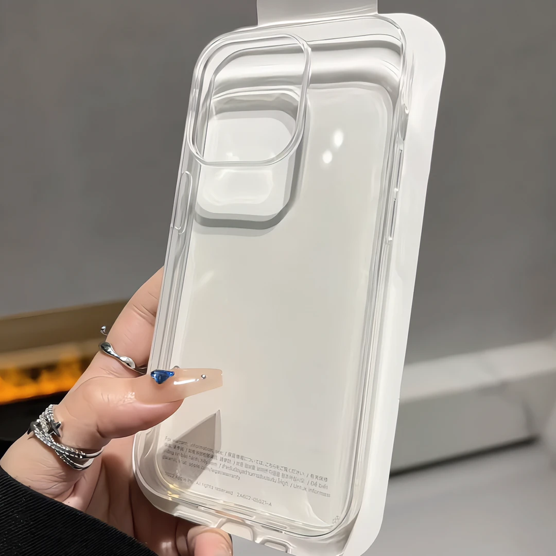 高级透明大孔太空壳苹果14/15手机壳iPhone13promax高级12/11男xs