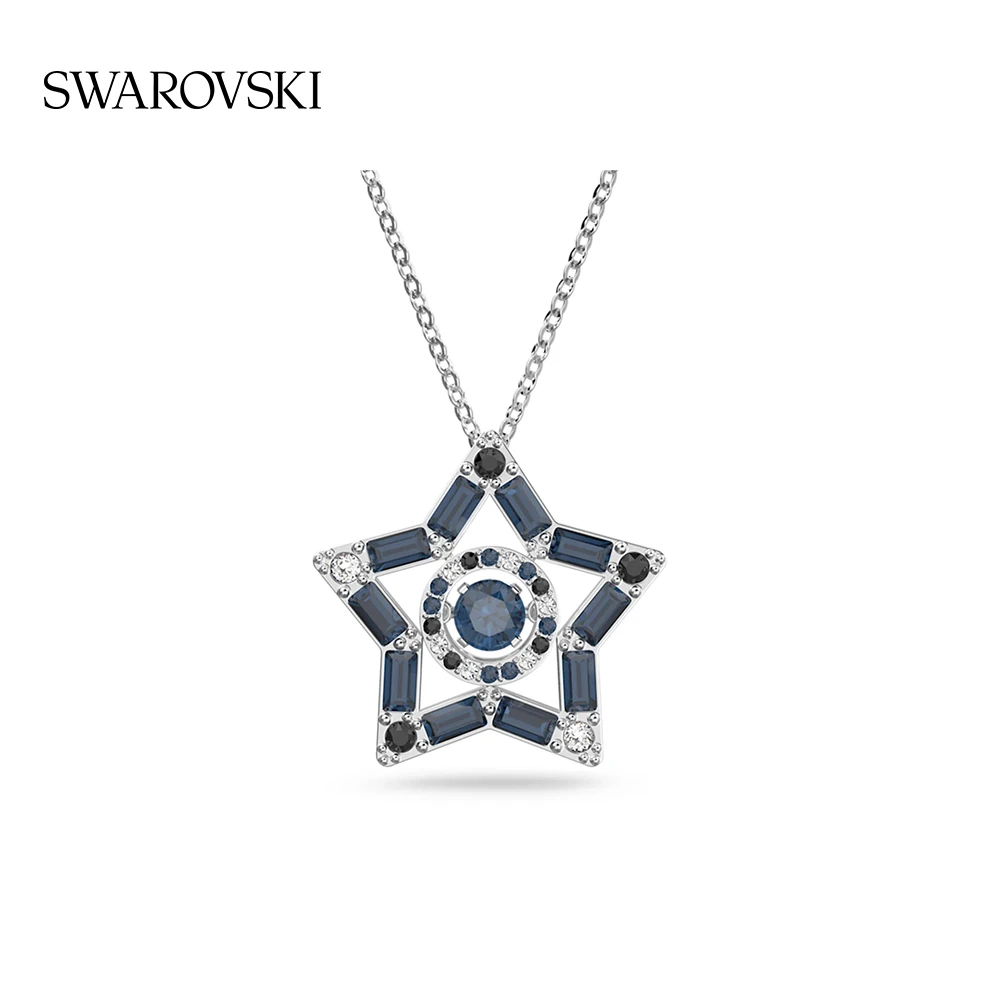 Swarovski/施华洛世奇 合金仿水晶项链 STELLA心项链许愿星
