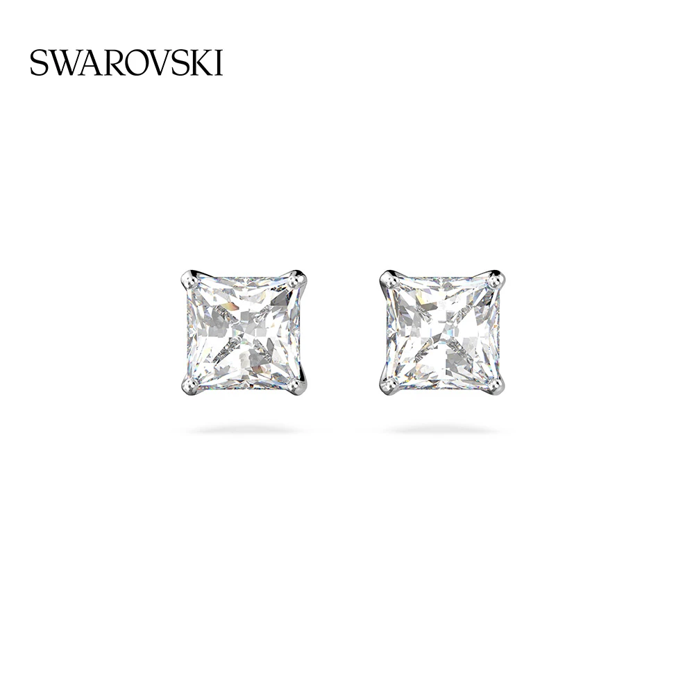 Swarovski/施华洛世奇 合金仿水晶耳饰 【达人】ATTRACT耳钉小简约