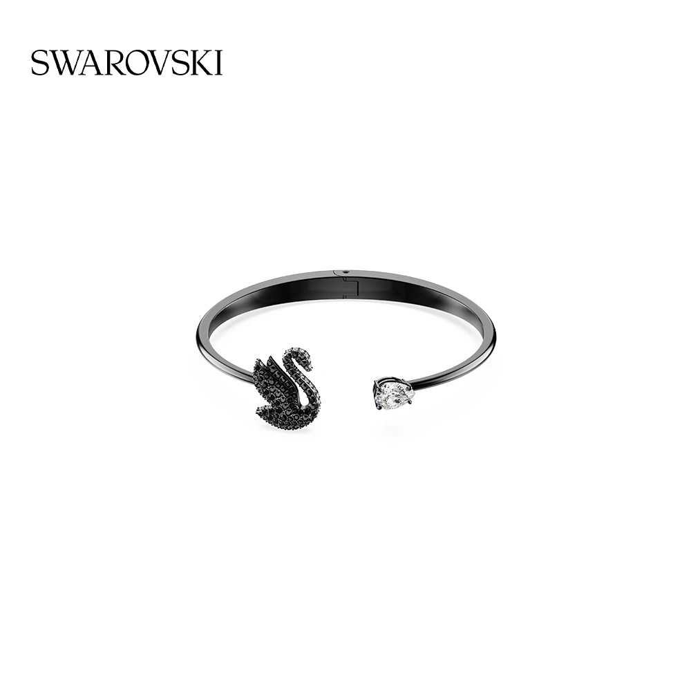 Swarovski/施华洛世奇 合金仿水晶手镯 爱意礼物天鹅手镯时尚轻奢