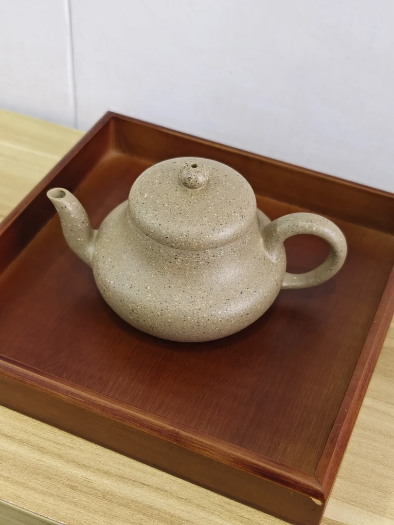 大水潭本绿共生0添加手工料18目全手工君德壶容量240ml