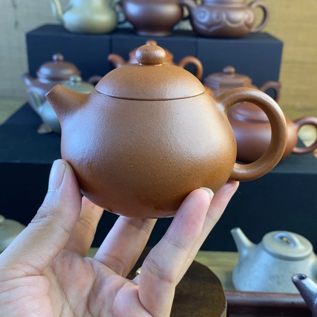 红泥茶壶香山嫩泥孤品一个