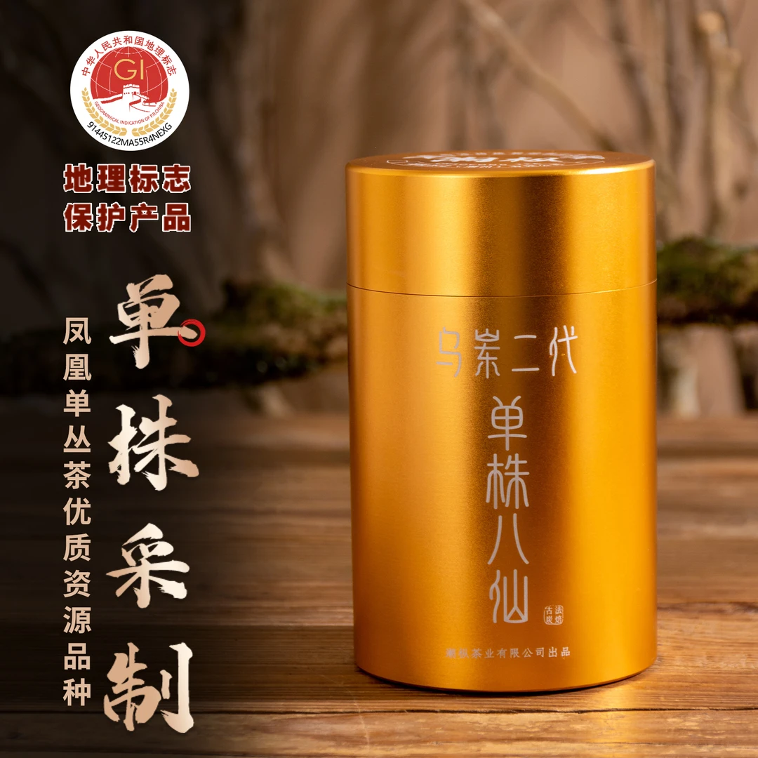 潮枞【乌岽二代单株八仙】珍贵品鉴2022潮州凤凰单丛茶凤凰镇乌岽村