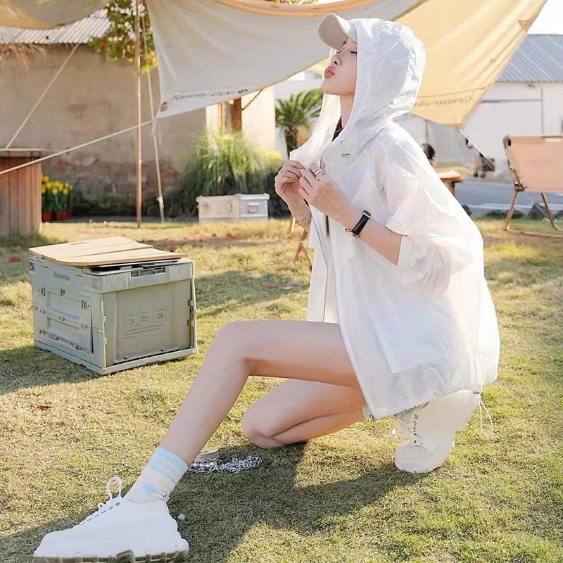 防晒衣女款初春外套薄款2025新款防晒服舒适爆款大码防晒衫小个子