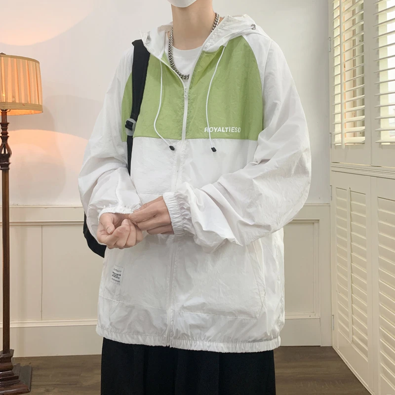 2023夏季新款防紫外线防晒衣服男女速干衣时尚休闲外套潮