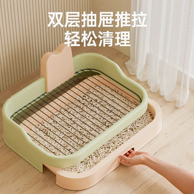 狗狗厕所用品中型大型小型犬防踩屎便尿尿盆宠物砂盆泰迪小狗专用