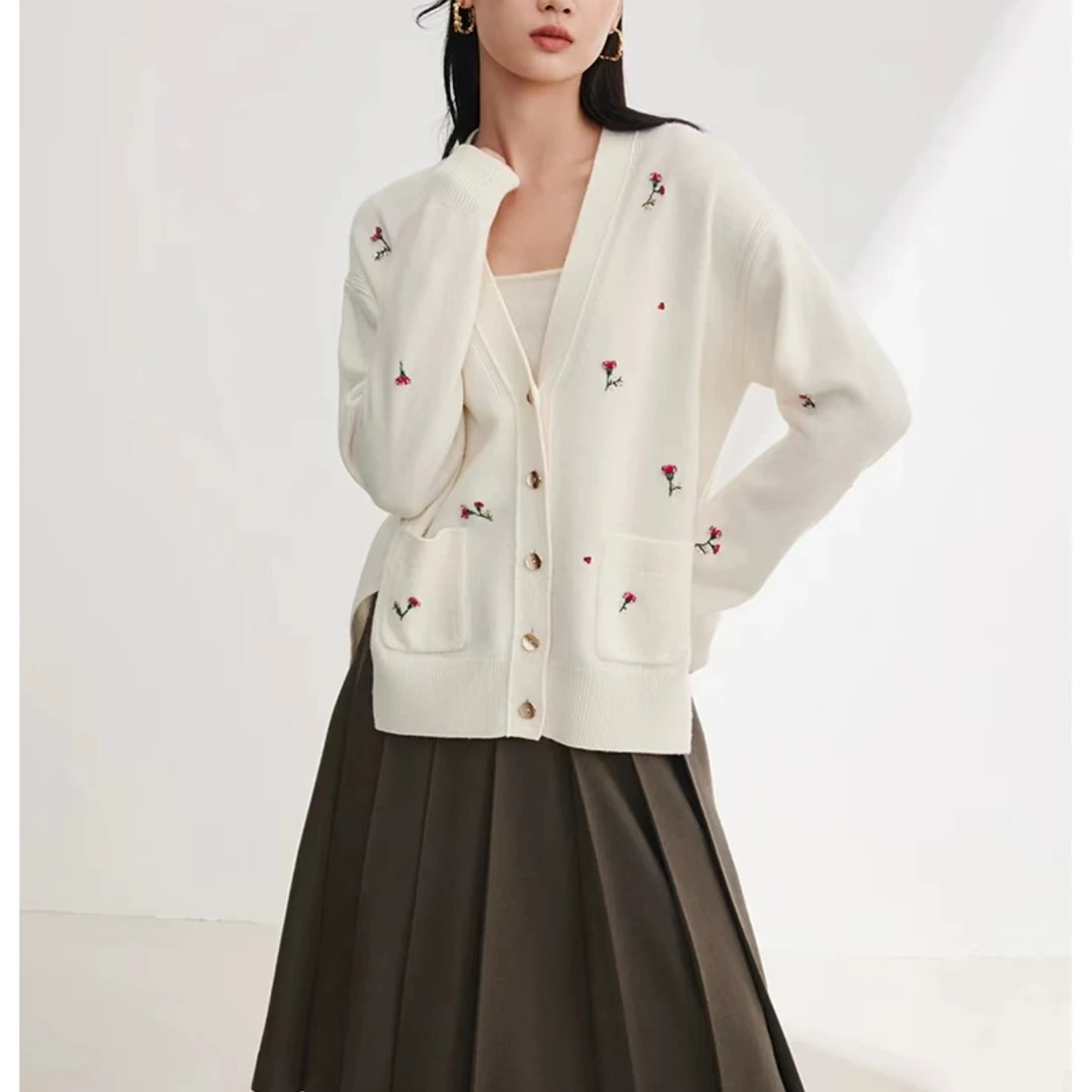 女装推荐/高端服饰-女士休闲针织衫/T8443