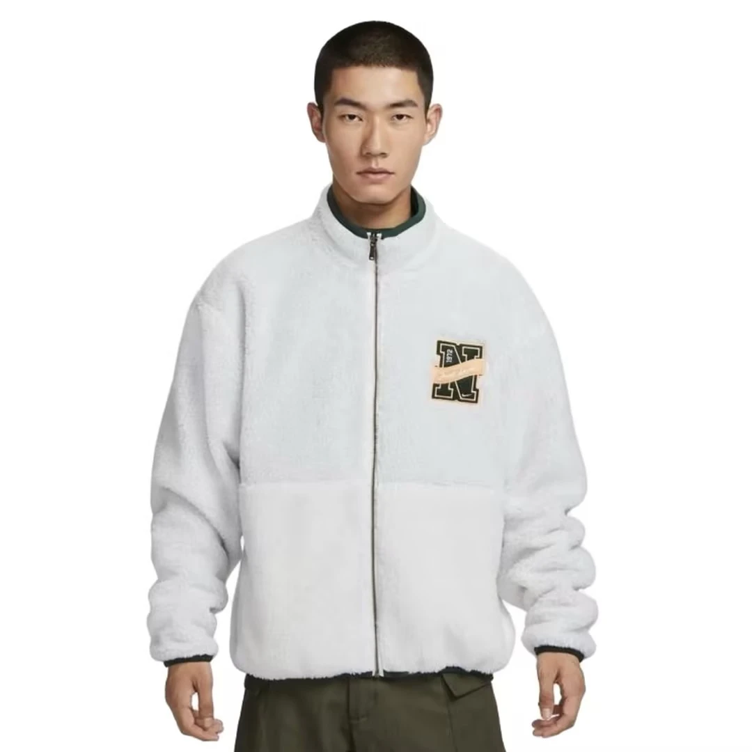 Nike/耐克冬季情侣款两面穿针织外套FV8588-133防寒保暖防晒