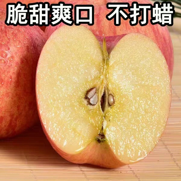 【时令】正宗陕西洛川苹果新鲜水果当季整箱红富士冰糖心一级脆甜包