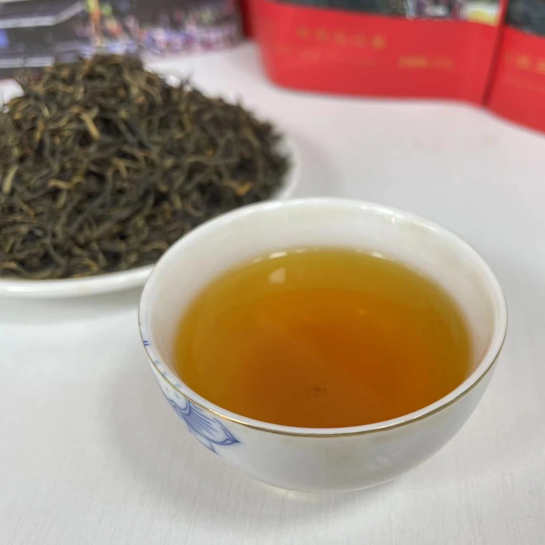 2025第一口春茶三江红茶密香500克袋装礼盒礼品送礼茶厂直销