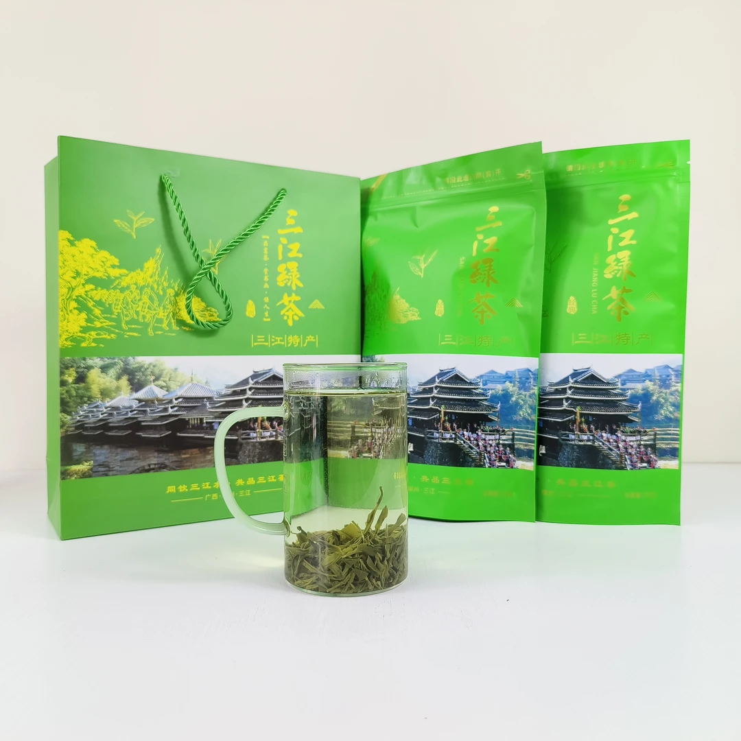 2024明前茶特 早春茶 三江绿茶 板栗香型 500克袋装特产茶厂直销