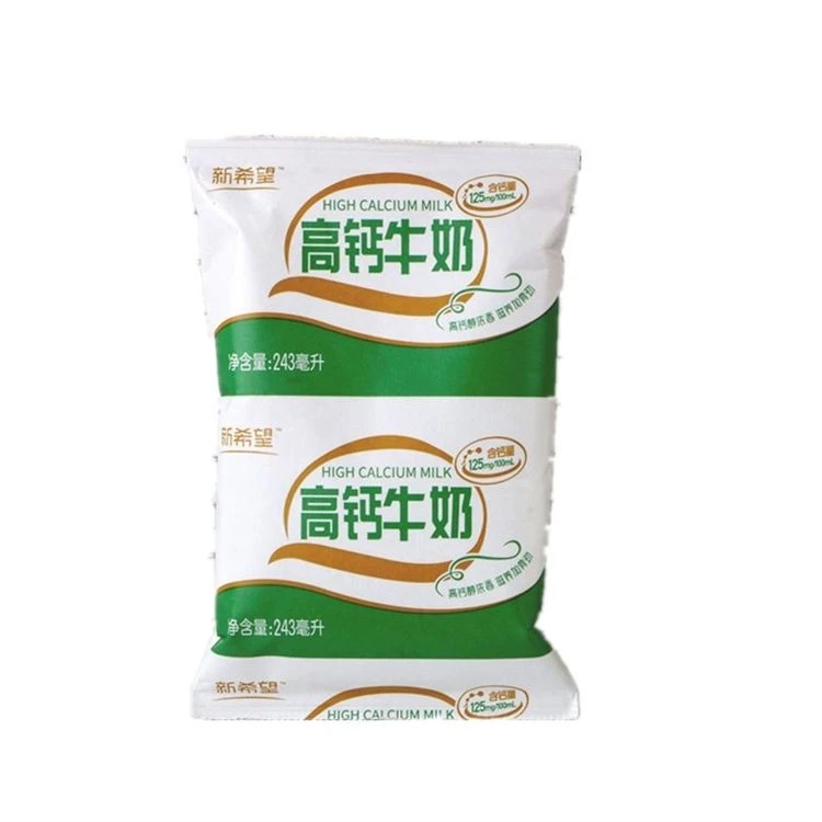 新希望(白帝)利乐枕高钙牛奶243ml/袋