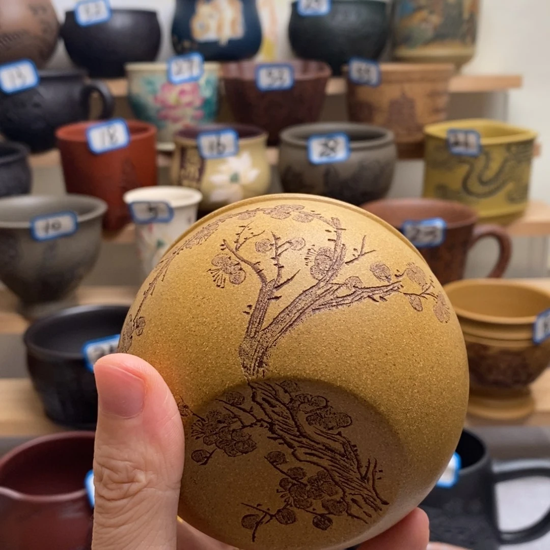 紫砂茶杯宜兴紫砂