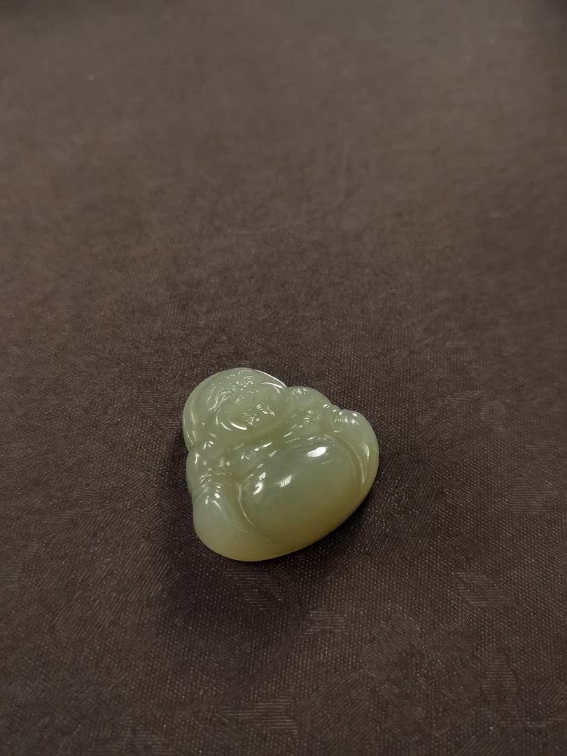 和田玉雕刻佛公挂件 多样性发货发其一