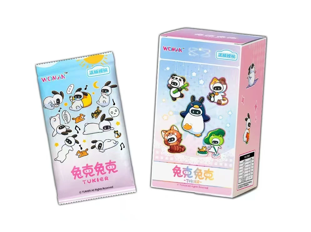 【平拆】萌趣游戏《兔克兔克》收藏卡牌盲盒 正版授权 可爱