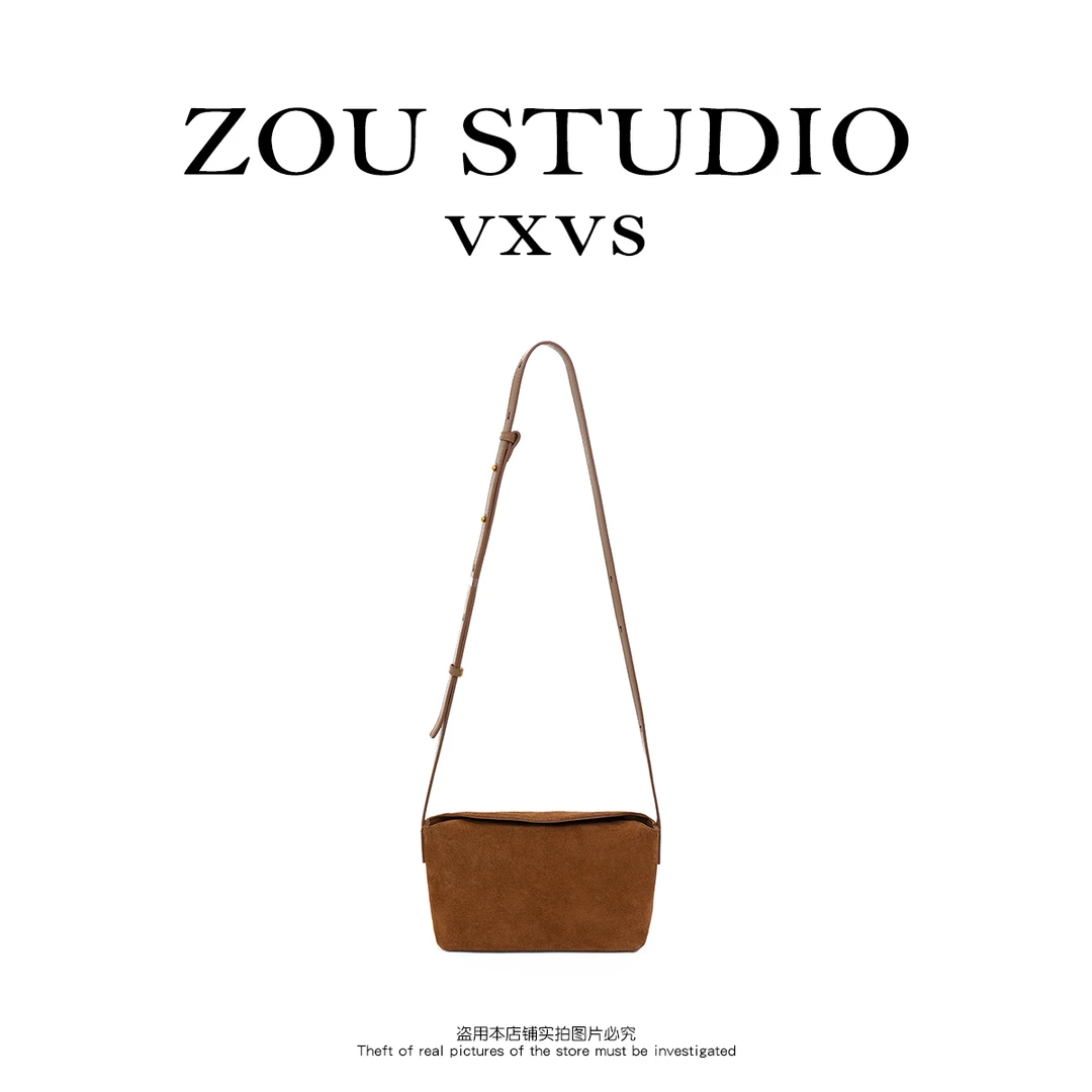 ZOU STUDIO {VXVS}  小方包 2024单肩斜挎多功能包A75